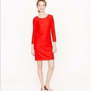 J. Crew Red Dress